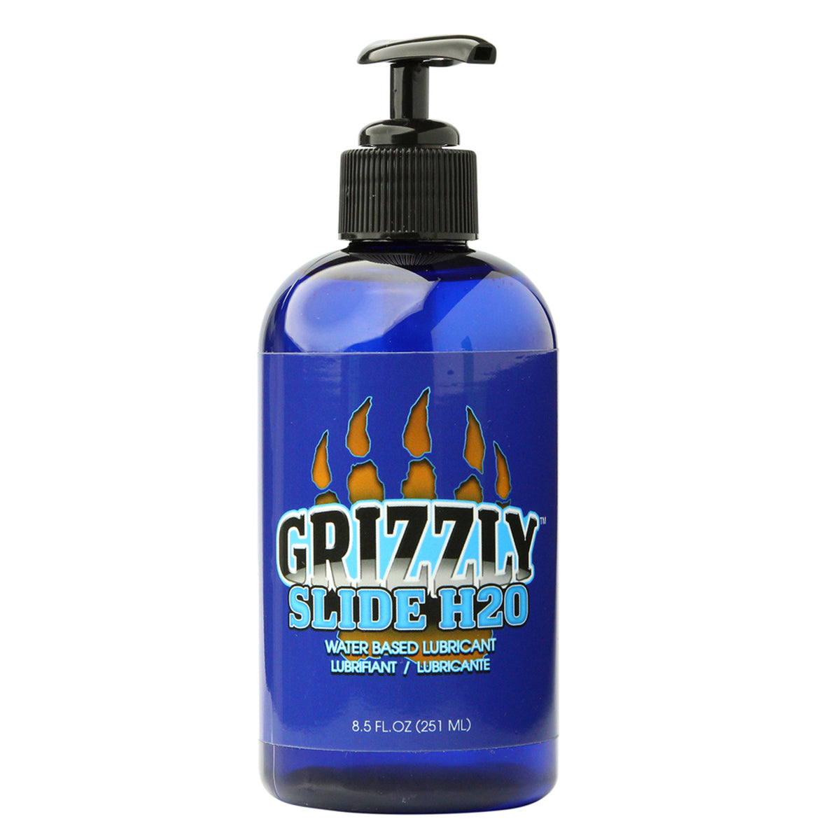 GRIZZLY SLIDE H2O Water-Based Personal Lubricant | Nature Lovin' Brands New Road Health Supply GRIZZLY SLIDE H2O Water-Based Personal Lubricant | Nature Lovin' Brands New Road Health Supply