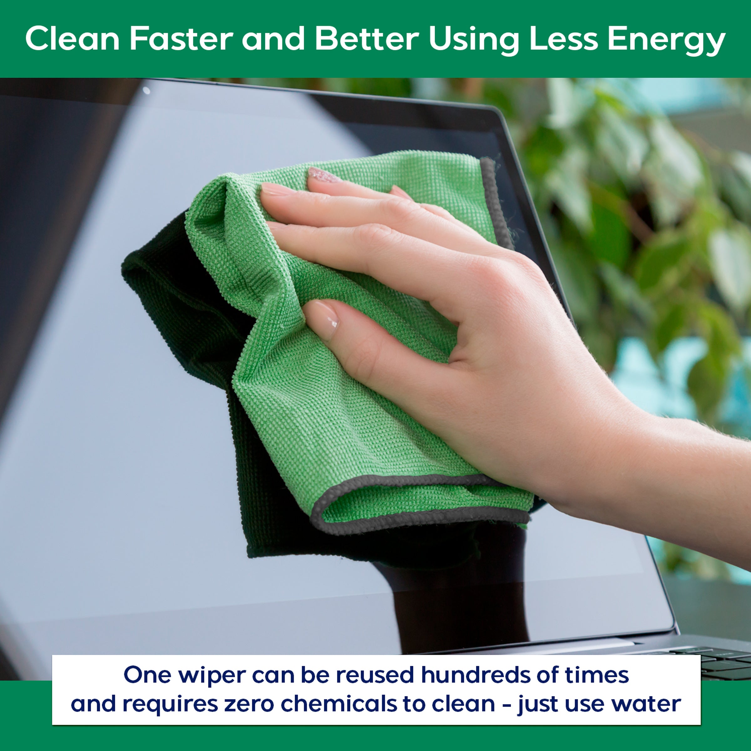 PerfectClean - Microfiber Cleaning Cloth, Highly Absorbent Cleaning ...