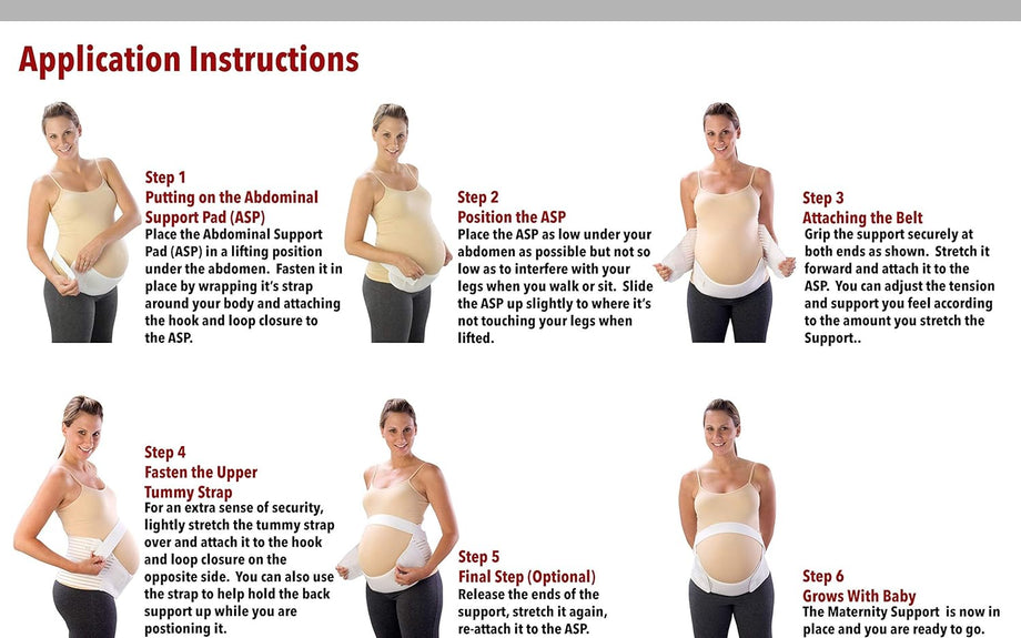 Loving Comfort - Maternity Belt, Belly Band Pregnancy Support