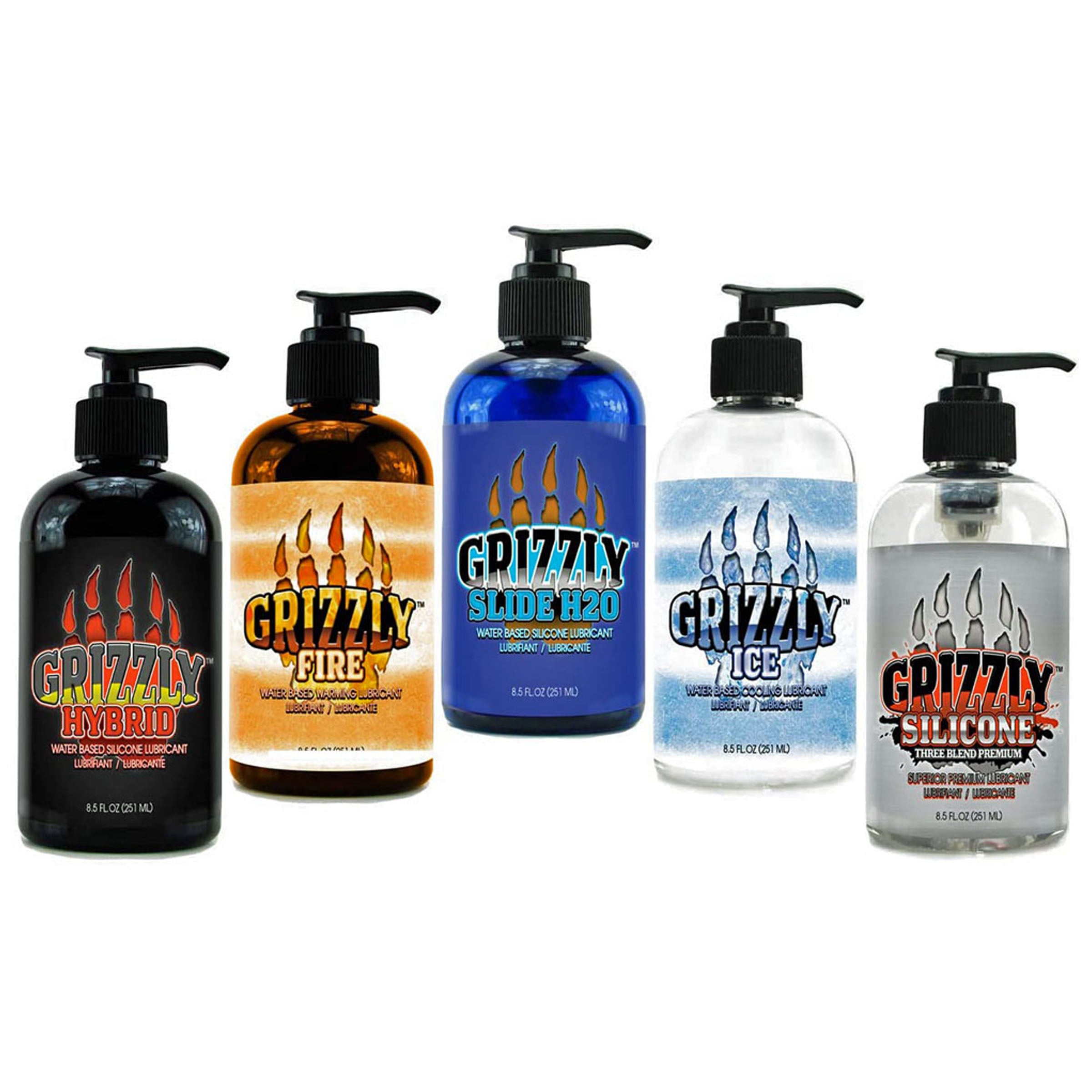 GRIZZLY SLIDE H2O Water-Based Personal Lubricant | Nature Lovin' Brands New Road Health Supply GRIZZLY SLIDE H2O Water-Based Personal Lubricant | Nature Lovin' Brands New Road Health Supply