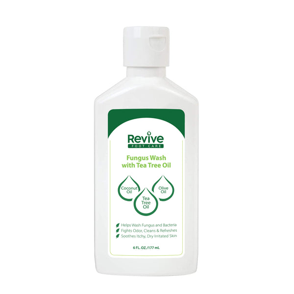 New Road Health Supply Foot Wash with Tea Tree Oil – Fights Athlete’s Foot, Odor & Skin Irritations, 6oz